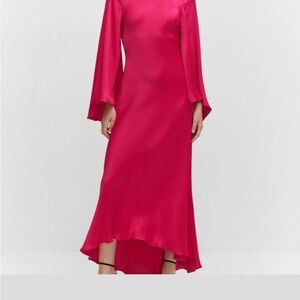 Elegant Pink Women's Dress